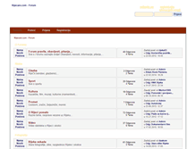 Tablet Screenshot of forum.rijecani.com
